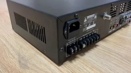 Alarme d'évacuation vocale à 6 zones Amplificateur de système numérique En54 Evac